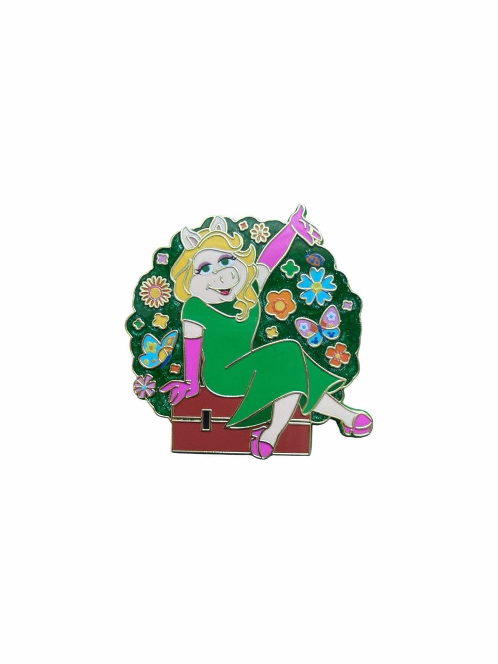 Miss Piggy Mystery Pin from the Epcot International Flower & Garden Festival